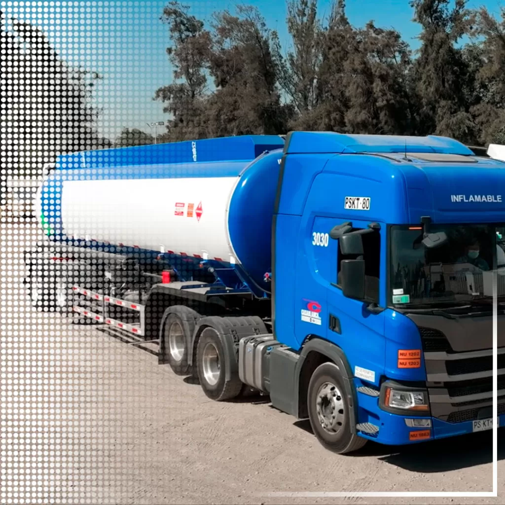 Transporte y distribución de combustible y lubricantes